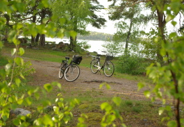 Hyr cykel eller elcykel fr tur i Vstervik